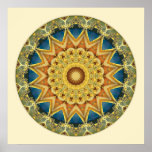 Mandalas of Deep Trust, No. 9 posters