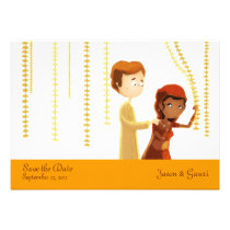 Mandap Indian Save the Date invitations