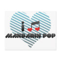 Mandarin Pop postcards