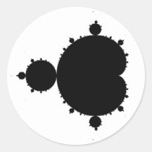 Mandelbrot Set 01 - Fractal Sticker