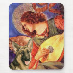 Mandolin Angel - German Shepherd 2 Mouse Pads