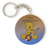 MANDOLIN BEAR-KEYCHAIN