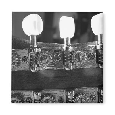Mandolin Tuning Pegs Fridge Magnets by patenaudephotography
