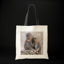 Mandrill and Young Bag