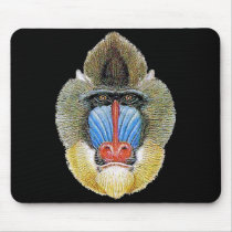 Mandrill Baboon Mousepad