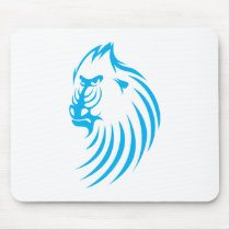 Mandrill in Swish Drawing Style