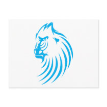 Mandrill in Swish Drawing Style