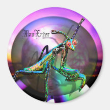 ManEater Customisable Fridge Magnet