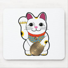 Maneki Neko Mouse Pads