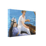 Manet Boating Canvas Print