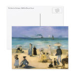 Manet's Beach at Boulogne postcards