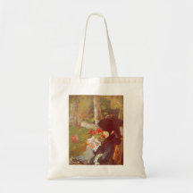 Manet's Mother by Edouard Manet Canvas Bags