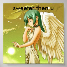 manga angel  sweeter then u posters