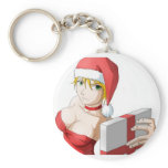 Manga Christmas keychains
