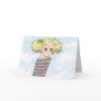 Manga girl Greeting Card