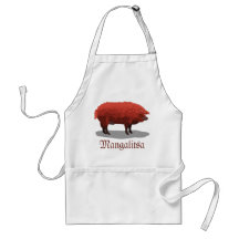Mangalitsa pig aprons
