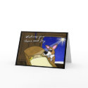 Manger Pembroke Welsh Corgi Christmas Card
