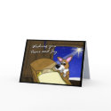 Manger Pembroke Welsh Corgi Christmas Card