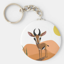 Mango the Gazelle Key Chains