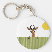 Mango the Gazelle Peek-a-boo Key Chain