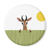 Mango the Gazelle Peek-a-boo