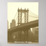 Manhattan Bridge Print