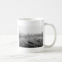 Manhattan from Brooklyn, 1905 Mugs