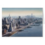 "Manhattan Memories" New York Watercolor Art Greeting Card