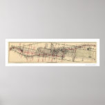 Manhattan New York Map 1906 posters