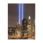 Manhattan Skyline and the Towers Of Lights Postcards