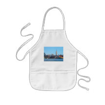 Manhattan Skyline as Seen From Hoboken, NJ Aprons