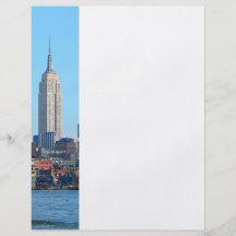 Manhattan Skyline as Seen From Hoboken, NJ Full Color Flyer