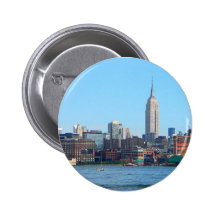 Manhattan Skyline as Seen From Hoboken, NJ Pin