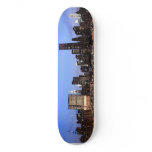 Manhattan Skyline at Night skateboards