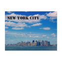 manhattan skyline postcards