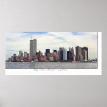 Manhattan Skyline Print