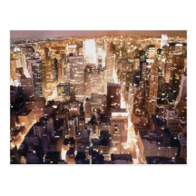 "Manhattan Tapestry" New York Art Postcards