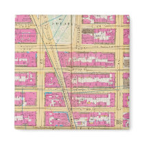 Manhatten, New York 12 Refrigerator Magnet