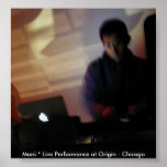 Mani Live PA at Origin Poster