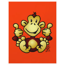 Manic Monkey Personalized Flyer