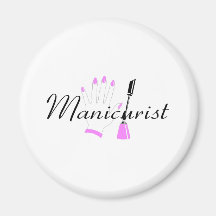Manicurist Fridge Magnet