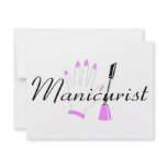 Manicurist invitations