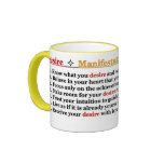 Manifesting Cup Coffee Mugs