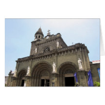 manila cathedrale greeting cards