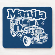 Manila Jeepney Mousepad