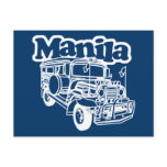 Manila Jeepney postcards