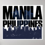 Manila PHILIPPINES Poster