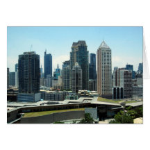 manila skyline card