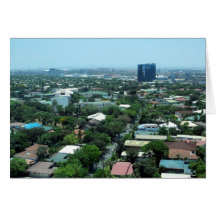 manila view greeting cards
