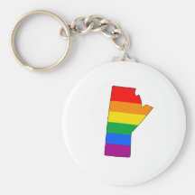 MANITOBA PRIDE KEY CHAIN